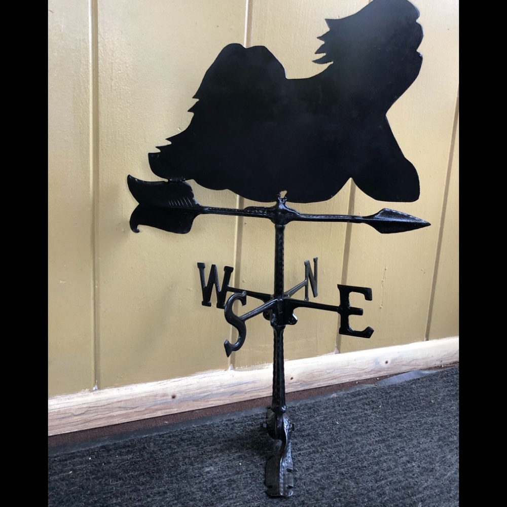 Shih Tzu weathervane